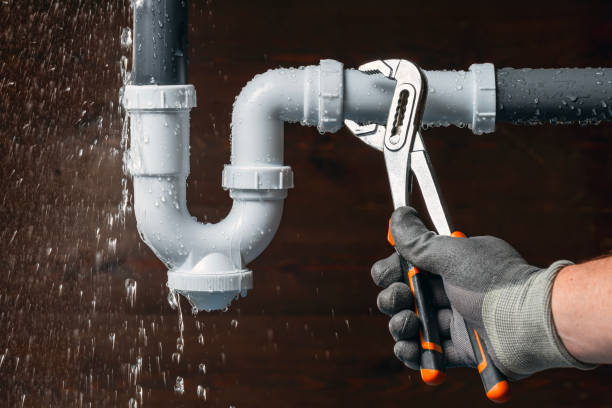 Professional Gas Line Repair technician working in Rock City Falls, NY